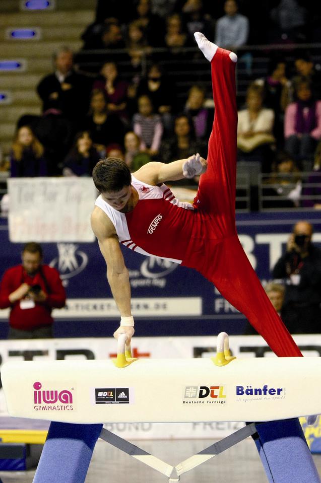 Bänfer Schutzpolster für Pauschenpferdfuß Turn-Pferd Pauschenpferd – Bild 2