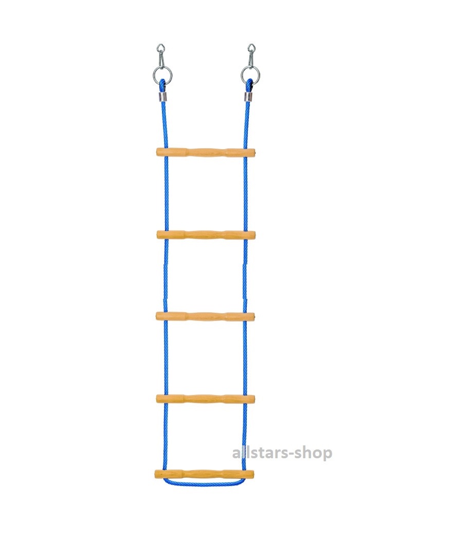 Strickleiter mit Akazienholzsprossen lfdm. Leiter öffentlicher Spielplatz Huck