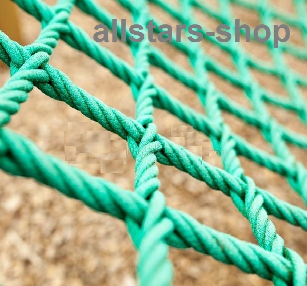 Kletternetz mit Flechtknoten 1 m² PP Ø 20 mm Maschenweite MW 25 cm ohne Stahleinlage Huck – Bild 6