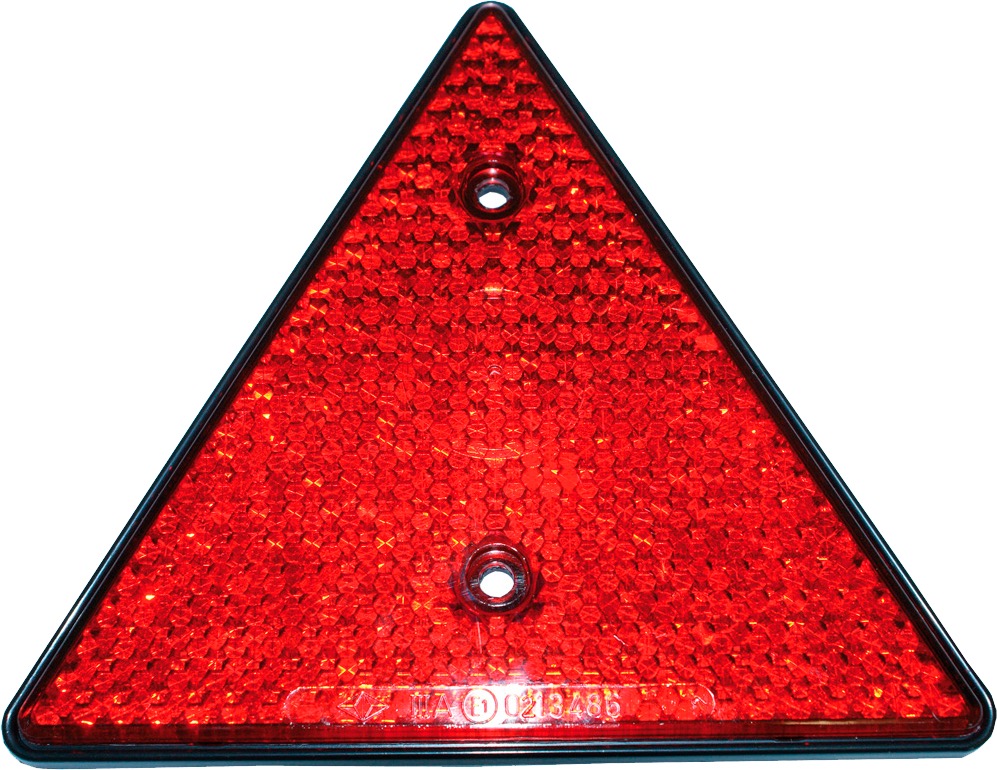 Dreieckrückstrahler rotSeitenlänge 150 mm
