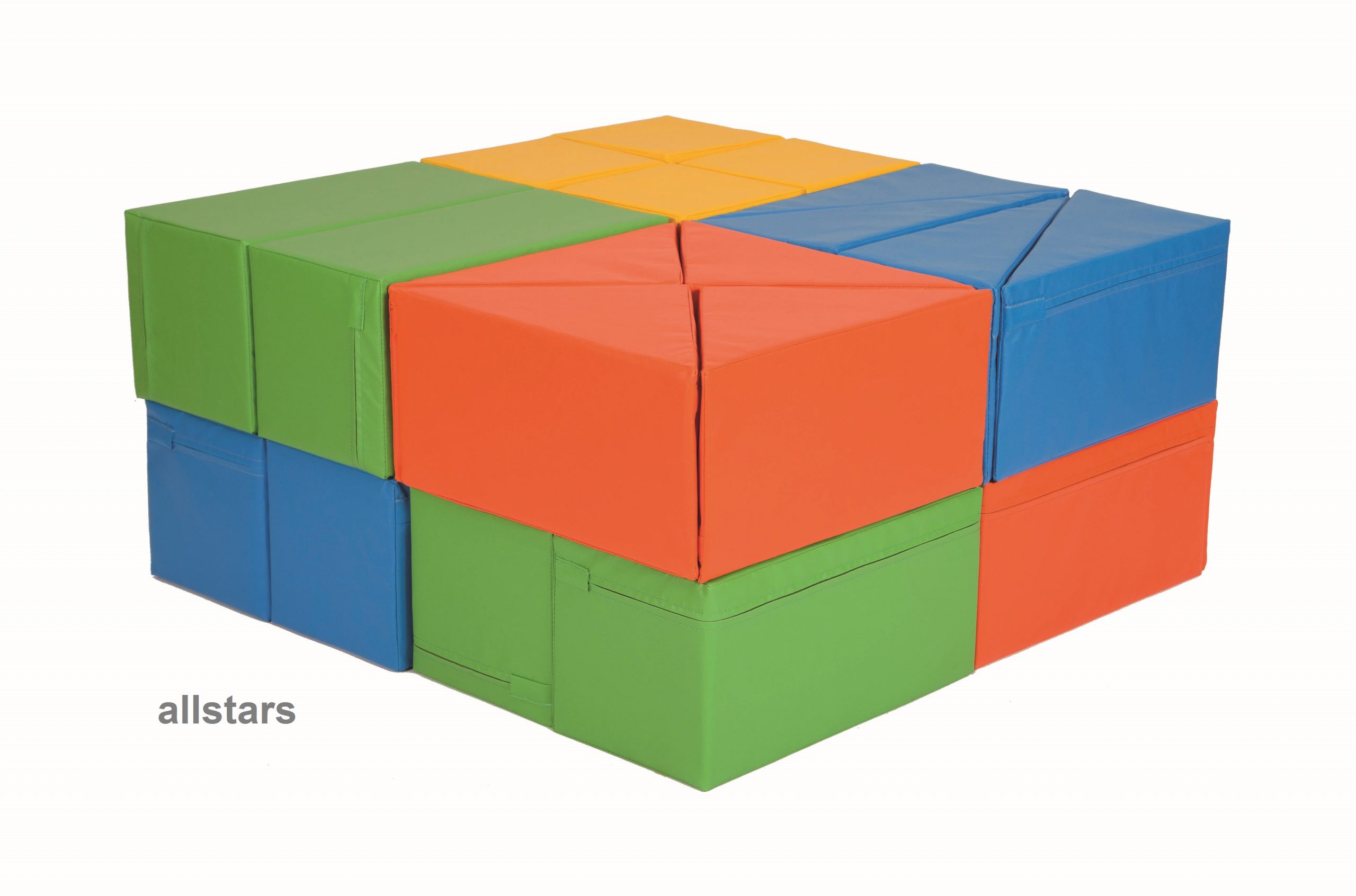 Bänfer Kids Softbausteine Bausteine Bausteinsatz 20-tlg. MEDI Schaumstoffbausteine – Bild 6