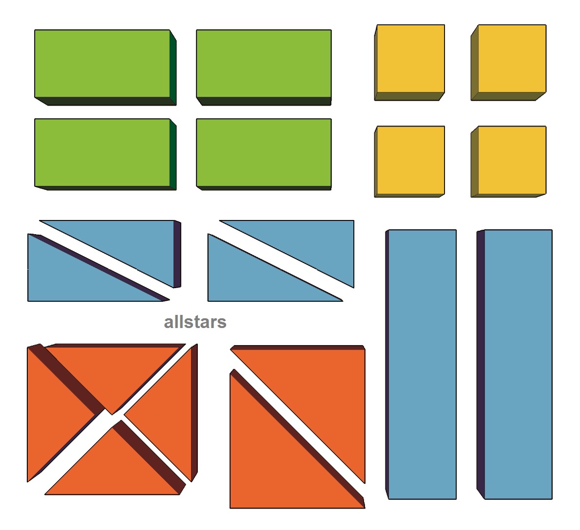 Bänfer Kids Softbausteine Bausteine Bausteinsatz 20-tlg. MEDI Schaumstoffbausteine – Bild 5