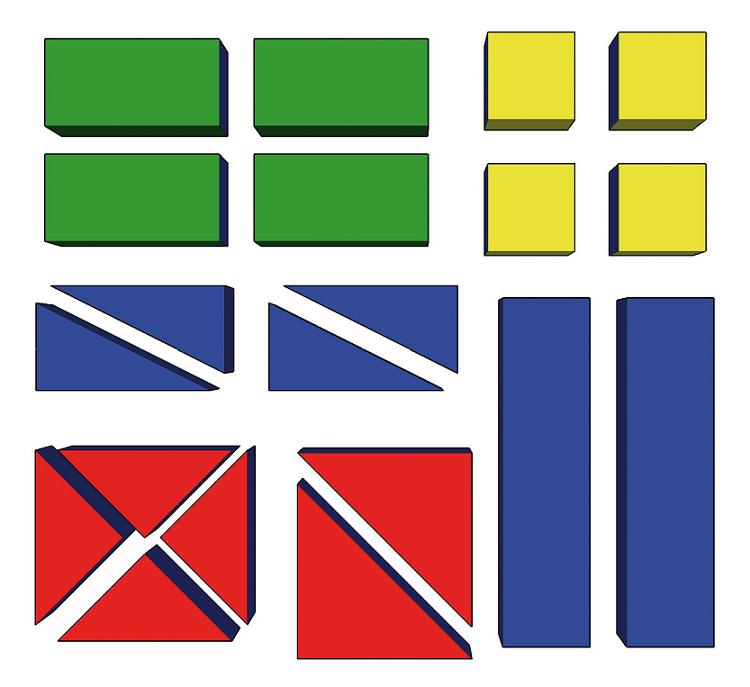 Bänfer Kids Softbausteine Bausteine Bausteinsatz 20-tlg. MEDI Schaumstoffbausteine – Bild 3