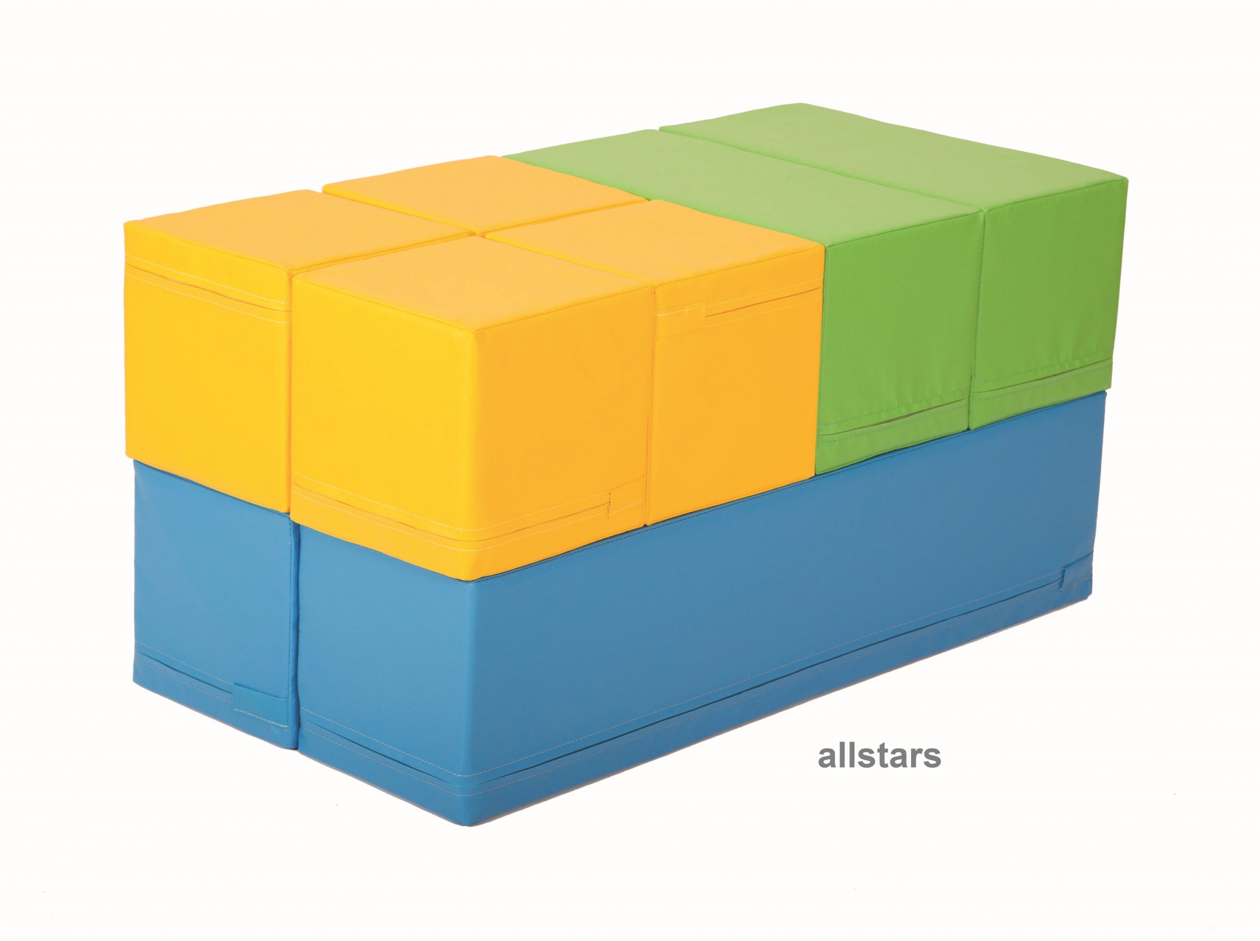 Bänfer Kids Softbausteine Bausteine Bausteinsatz 8-tlg. MEDI Schaumstoffbausteine – Bild 5