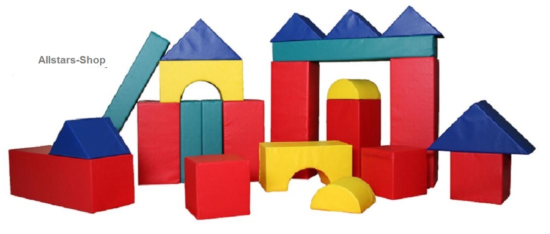 Bänfer Softbaustein Brücke 480 x 240 mm Medi Schaumstoff-Bausteine Großbaustein – Bild 4