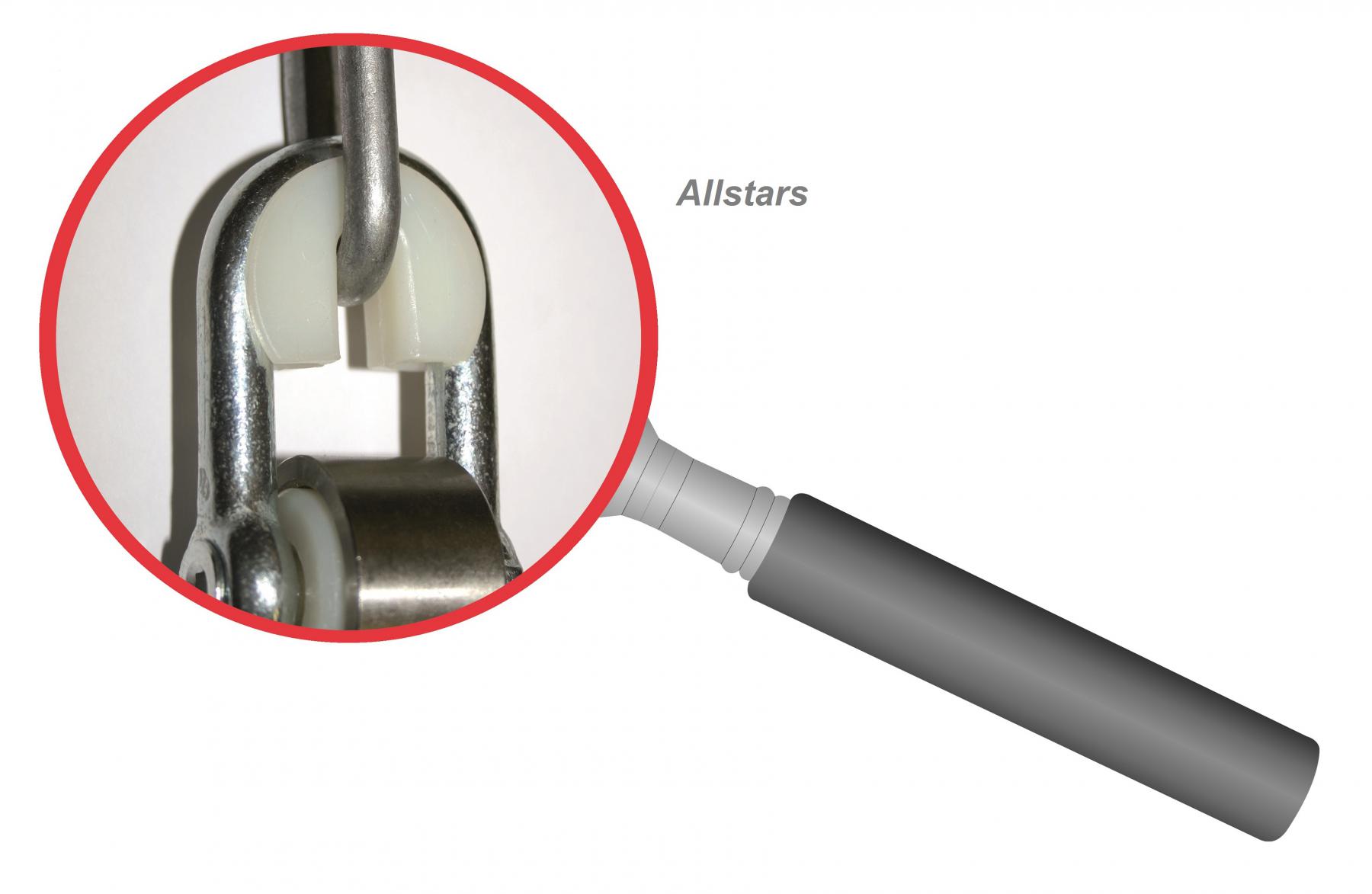 Huck Original Vogelnest® Vogelnestschaukel ∅ 120 cm Korbschaukel Nestschaukel schwarz schwarz – Bild 5