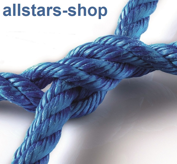 Kletternetz mit Flechtknoten 1 m² PP Ø 20 mm Maschenweite MW 25 cm ohne Stahleinlage Huck – Bild 2