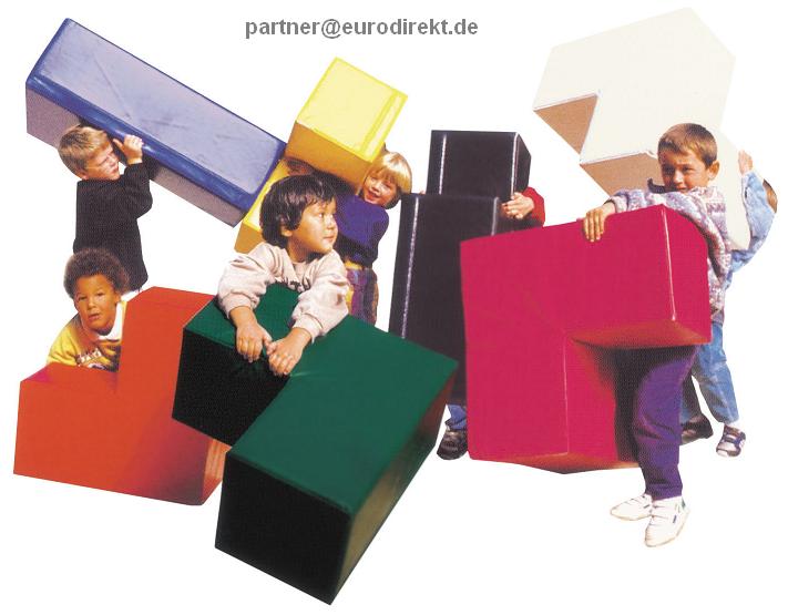 Bänfer Kids Softbausteine 27-tlg. Geo-Max Therapiebausteine MAXI Bausteine Schaumstoffbausteine – Bild 5