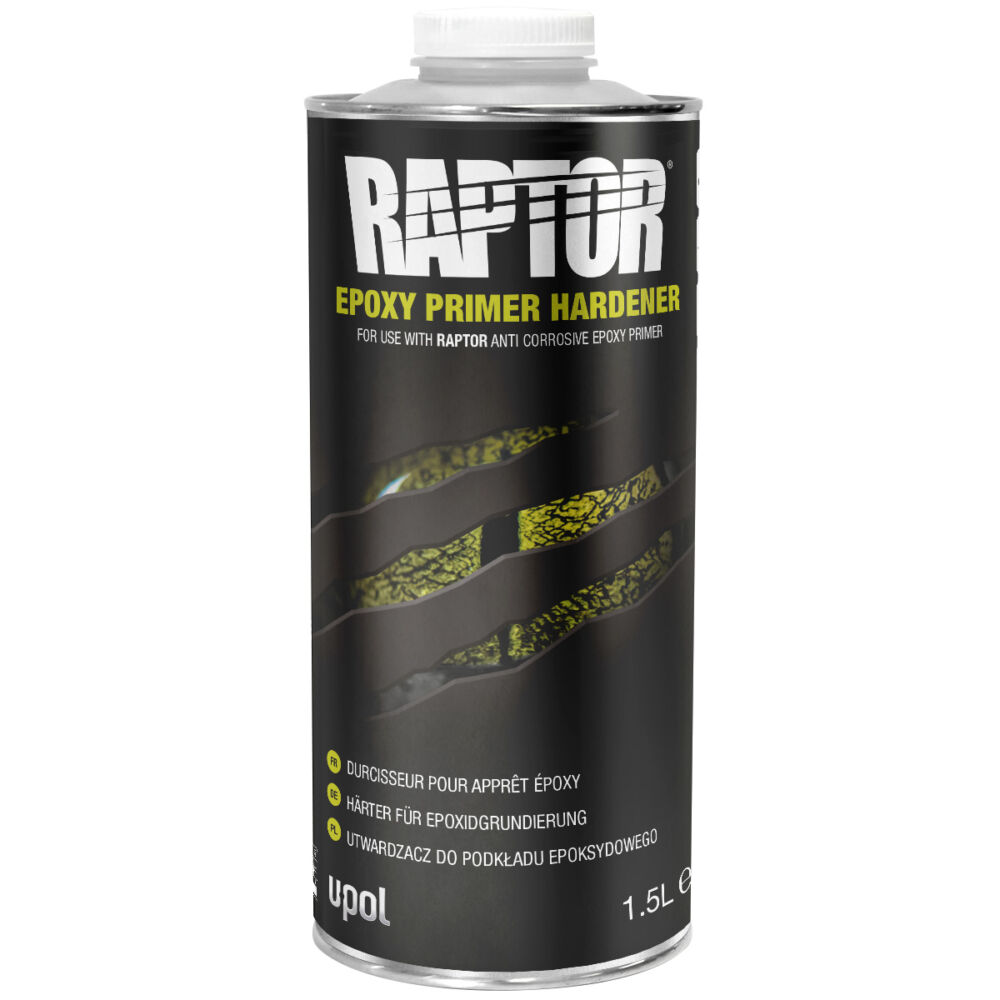 2K Epoxy Grundierung RAPTOR, Farbe: grau ( 3 Liter ) + Härter – Bild 2