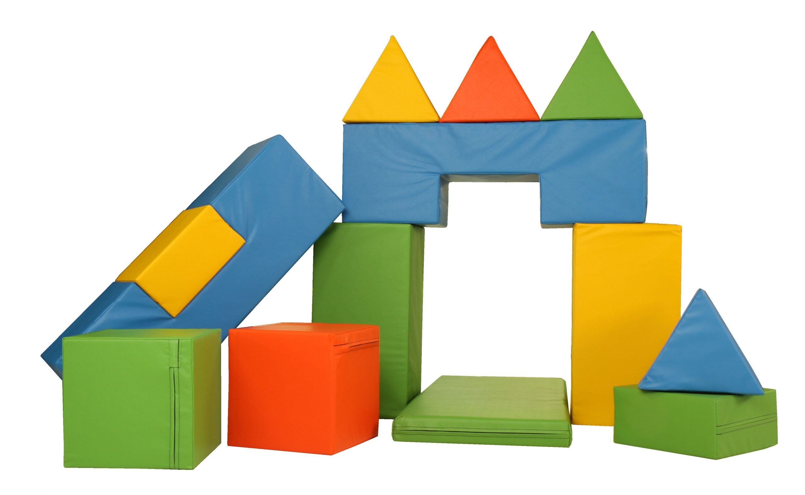 Bänfer Kids Softbausteine 13-tlg. MAXI Bausteine Motorikbausteine Bausteinesatz – Bild 2