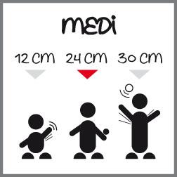 Bänfer Softbaustein Brücke 480 x 240 mm Medi Schaumstoff-Bausteine Großbaustein – Bild 2